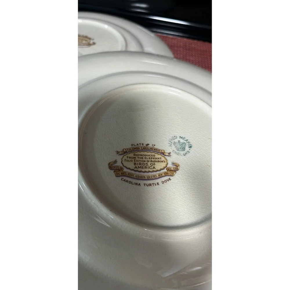 Vintage Alfred Meakin Set Of Six Dinner Plates